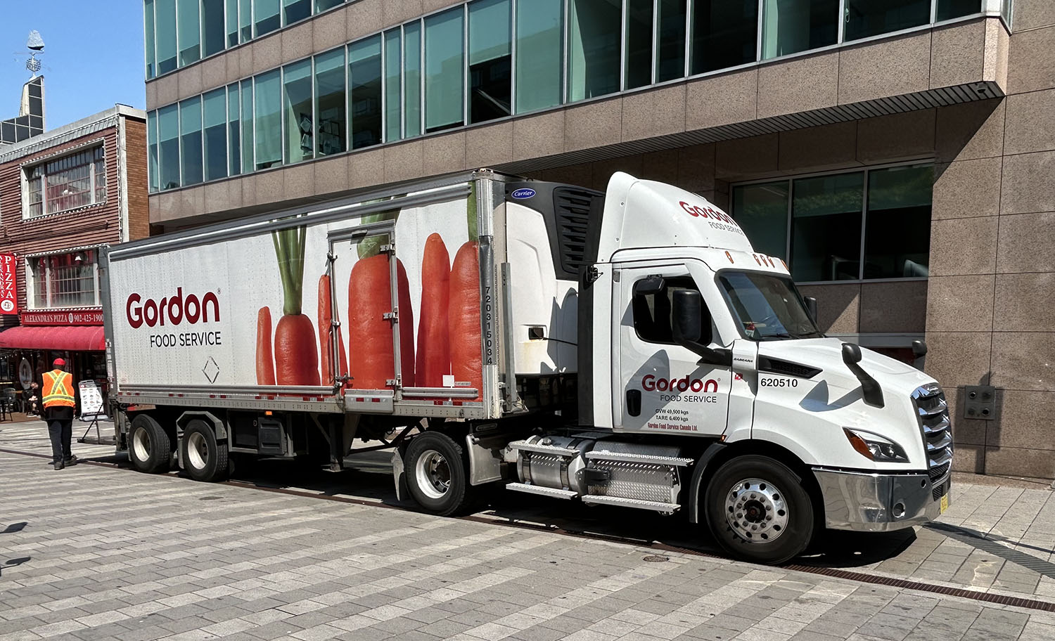 monitorowanie temperatury podczas przewozu towarów chłodniczych