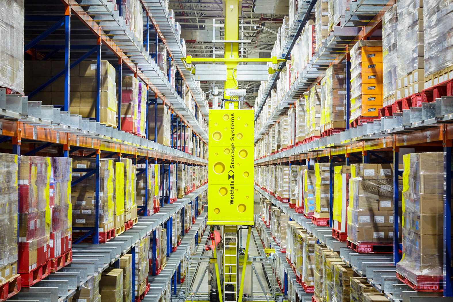 zautomatyzowane magazyny usprawniają procesy logistyczne przedsiębiorstw