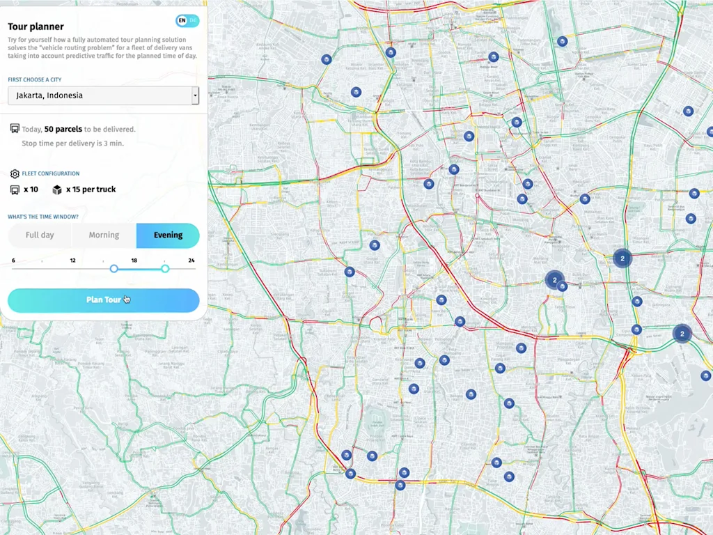 kalkulator czasu i dystansu jazdy